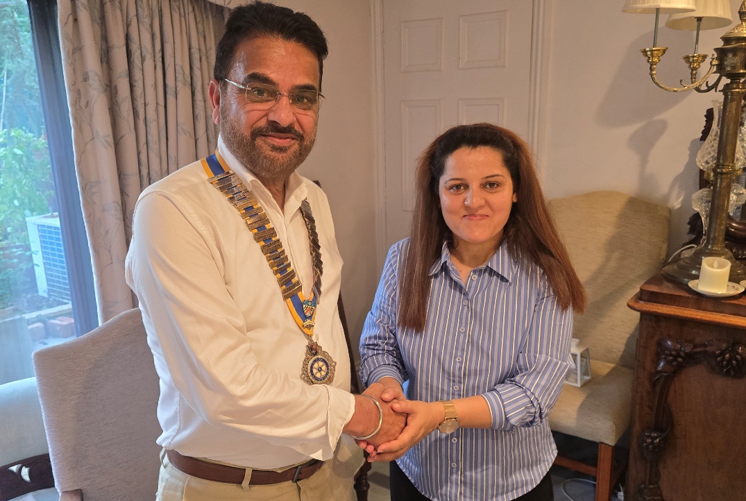 President Jaswant weclomes Scholar Rukhsana to talk about Pakistan